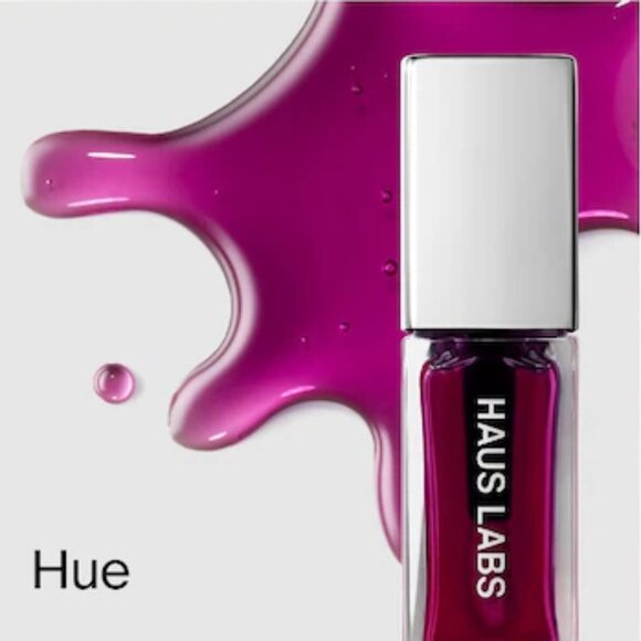 NIB ✅ Haus Labs #HUE  PhD Hybrid Hydrating Tinted Lip Oil ✨ NIB - Picture 1 of 7